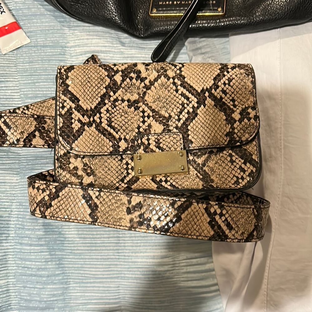 A New Day snakeskin belt bag